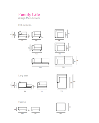 Shell padding in differentiated density polyurethane foam. Salbini Living Divani Family Life Sofa