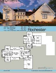1 1 2 Story Modern Farmhouse House Plan Rochester Modern Farmhouse Plans Farmhouse Plans Farmhouse Floor Plans