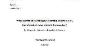 ✅ tipps und anleitung für den richtigen definition: Alles Rund Um Die Hausarbeit Tipps Muster Vorlagen