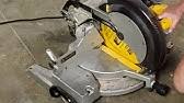 An upfront bevel control allows for quick and easy . How To Unlock Miter Saw Youtube