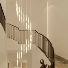 Check spelling or type a new query. Bar Acrylic Hanging Light Fixture Modern 8 12 18 Lights White Led Cluster Pendant For Stair Beautifulhalo Com
