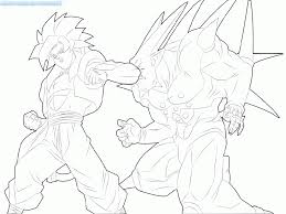 Let them now interact with goku and other characters along with a riot of colors. Dragon Ball Z Coloring Pages Bardock Ssj 4 Wallpaper Best Coloring Home