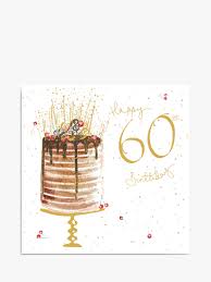 A poem is a great way to wish someone a birthday, so here are a couple of examples of 60th birthday poems you can use. Woodmansterne Cake 60th Birthday Card