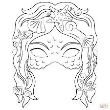 Free, printable coloring pages for adults that are not only fun but extremely relaxing. Mermaid Mask Coloring Page Free Printable Coloring Pages In 2021 Mermaid Coloring Pages Unicorn Coloring Pages Coloring Pages Coloring Home