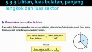Check spelling or type a new query. 5 3 Lilitan Dan Luas Bulatan Youtube
