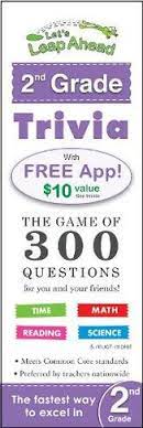 Let's leap ahead trivia is a fun game of 1,000 questions that kids can play alone, with their friends, or in teams. Let S Leap Ahead 2nd Grade Trivia Notepad The Game Of 300 Questions For You And Your Friends By Alex A Lluch Whsmith