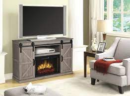 Limited time sale easy return. Pleasant Hearth Barret 48 Barnboard Gray Infrared Electric Fireplace Entertainment Center At Menards