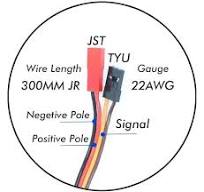 Cut off the red wire from a servo and connect them directly ...