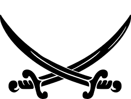 Pirate Crossed Swords Clip Art Sword Tattoo Silhouette Clip Art Pirates