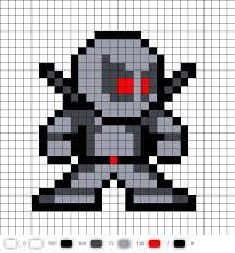 X Force Deadpool Perler Bead Pattern Bead Patterns Beads Patterns Beads Patterns Plantillas Hama Beads Dibujos Pixelados Espada De Minecraft