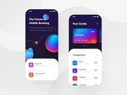 Mobile Banking App Banking App Mobile Banking Business Card App