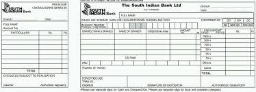I confirm that i have read and understood the 'terms & conditions' as displayed in the email attachment. Neft Forms South Indian Bank Cash And Cheque Deposit Slip