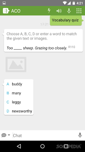 It uses somewhat traditional methods. Download Chat To Learn English For Android