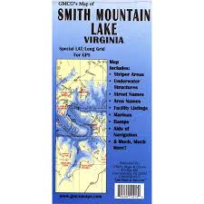 Smith Mountain Lake Laminated