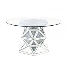 Check spelling or type a new query. Noralie Round Mirrored Dining Table Acme Furniture Furniture Cart