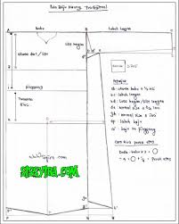 Jahit baju kurung part 3 | masz hashim source : Pola Baju Kurung Tradisional Sewing Patterns Blouse Pattern Sewing Sewing Design