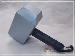 Caixa De Ferramentas Martelo Do Thor Super Ofertas Tamanho 13 Cm Largura X 6 Cm Altura Acompanhado Do Tubete Decorado Martelo De Thor Martelo Thor