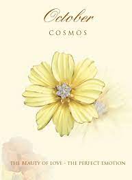 Cosmos October Birth Flower Pendant Birth Month Flower Jewelry By Joseph Giovanni In 2021 October Birth Flowers Birth Flowers Birth Month Flowers