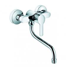 Küche wasserhahn kludi küchenarmatur spültischarmatur küche armatur wasserhahn 360° schwenkbar mischbatterie calmwaters® spiralfeder wasserhahn küche, küchenarmatur mit. Wandmontierter Einhebelmischer 379240575 Kludi Verchromtes Metall Fur Kuchen 2 Loch