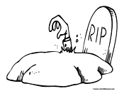The spruce / wenjia tang take a break and have some fun with this collection of free, printable co. Graveyard Coloring Pages