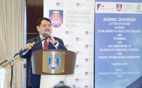 Prof dr chong chaired the meeting and xqy holding interested to explore in agriculture industri with fist researchers. Uitm Energy Facilities