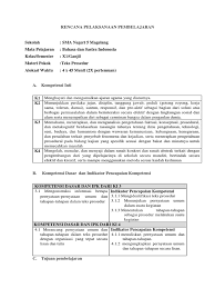 Tuliskan kembali isi teks prosedur tersebut dengan menggunakan bahasamu sendiri secara singkat dan jelas! Rpp 3 1 Teks Prosedurr