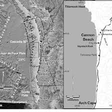 Location Of The Cannon Beach Study Area Right Panel