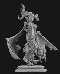サキュバス 3D プリント モデル STL
