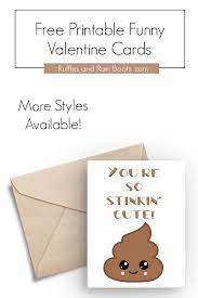In this particular video, i have shown you how to make a beautiful valentine card for in the upcoming valentine's day for your. Funny Printable Valentines Cards For Adults