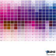 Dtg 017 Color Chart 3 Sbg