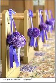 Purple Church Flowers Wedding Decorations Church Wedding Decoration Ideas P Purple Wedding Decorations Wedding Pew Decorations Church Wedding Decorations