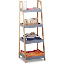 Les salles de bains qui ont déjà des espaces de rangement intégrés sont. Etagere Salle De Bain Bambou A Prix Mini