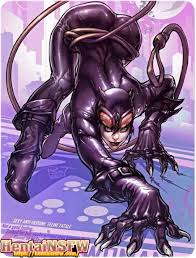 SFW full color sexy ecchi MILF hentai cartoon porn art DC comics fine ass  slut Catwoman hunting Batman cock. - Hentai NSFW