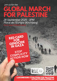 Comité pour une Paix Juste au Proche Orient | Luxembourg