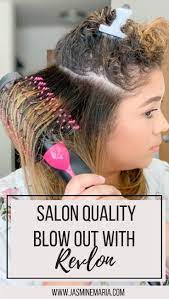 Salon Quality Blow Out With Revlon One Step Dryer And Volumizer One Step Hair Dryer And Volumizer One Step Hair Dryer Revlon Hair Dryer Brush