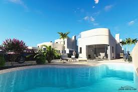 شاليه 2 غرفة نوم مسبح مساحة البناء 72 متر مربع arab arch swimming pool designs modern house exterior pool designs