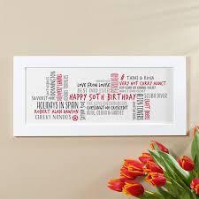 Choosing a special concepts has hardly ever been much easier. 50th Birthday Gift For Men Personalised Word Cloud Picture