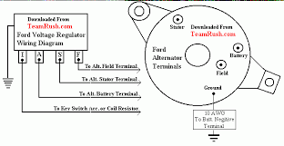 It consists of the contents of eight pages that have been stitched together into a single file. Alternator Voltage Regulator Wiring Ford Truck Enthusiasts Forums