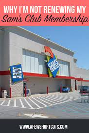 Renew your membership with your member number member number * last name * zip/postal code * confirm and renew i would like to receive email information from affiliates of good sam club ? Why I Am Not Renewing My Sam S Club Membership A Few Shortcuts