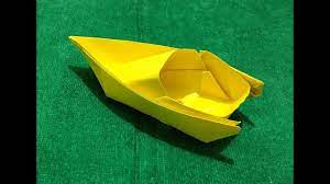 Turn the paper and lift the flap on the other side. Origami Speed Boat How To Make Origami Paper Speed Boat Step By Step Hd Youtube