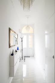A French Chic Mix Of Old New In A Gorgeous Budapest Flat Narrow Hallway Decorating Interior Narrow French Doors