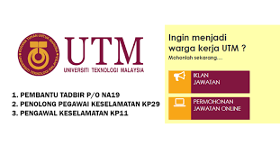 Jawatan kosong di sarawak jawatan kosong di upm jawatan kosong kerajaan kerajaan pekerja sambilan harian (psh) sarawak jawatan kosong terkini di universiti kebangsaan malaysia (ukm) ogos 2018. Jawatan Kosong Di Universiti Teknologi Malaysia Utm Tetap Terbuka Lelaki Wanita Jobcari Com Jawatan Kosong Terkini