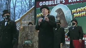 Prediction made at groundhog day festivities in punxsutawney, pa. V Ubx 9hhw2num