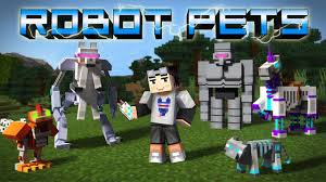Robot Pets by Lifeboat (Minecraft Marketplace Map)