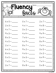 Halloween Math Multiplication Worksheets In 2020 Math Addition Worksheets Math Worksheets Math Fact Worksheets