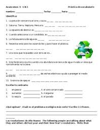 Terms in this set (45) el centro comercial. Avancemos 1 5 1 Worksheets Teaching Resources Tpt