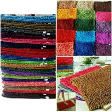 Koleksi keset cendol unik dan menarik dengan ragam warna. Keset Cendol Microfiber 40x60cm Chennile Keset Bulu Empuk Alas Kaki Murah Shopee Indonesia