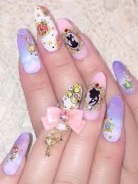 Motives Nail Lacquer From Market America At Shop Com Sailor Moon Nails Moon Nails Kawaii Nails This sailor moon mani is the most gorgeously impractical thing you'll see today. sailor moon nails