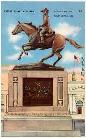 So next time you're in rodney square for dinner, a play, or some other entertainment, walk over to the statue and take it all in. Equestrian Statue Of Caesar Rodney Wikiwand