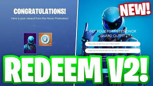 In this video i show you how to redeem minty pickaxe code for fortnite. How To Redeem The New Honor Guard Skin In Fortnite V2 Updated February 25th Youtube